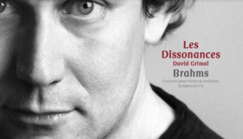 Johannesa Brāmsa Ceturtā simfonija orķestra "Les Dissonances" un Dāvida Grimāla ierakstā