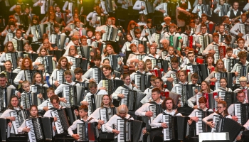 Akordeona mūzikas koncerts "Skan akordeons" Dailes teātrī