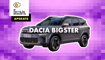 Automašīnas "Dacia Bigster" apskats