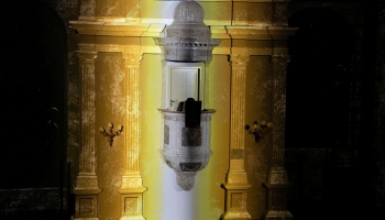 Projekts "Interlude" Reformātu baznīcā - 30 minūtes gaismas, skaņas un pārdomu