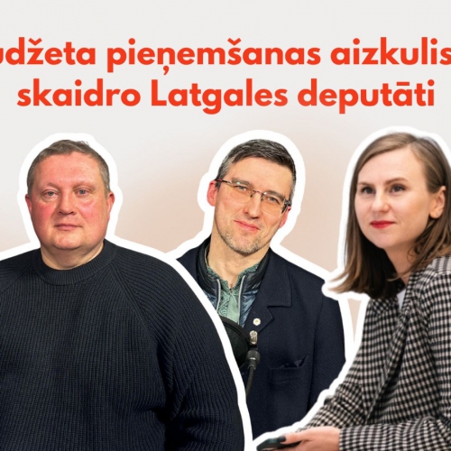 Budžeta pījimšonys aizkulisis skaidroj Latgolys deputati