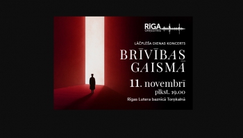 Orķestra "Rīga" Lāčplēša dienas koncerts "Brīvības gaismā" Torņakalna baznīcā