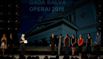 "Latvijas gāzes" Gada balva operai un baletam 2015