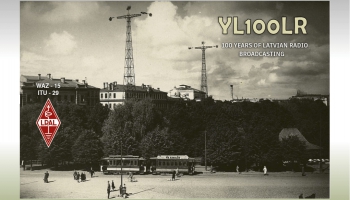 YL100 LR - šādu kodu Latvijas Radioamatieru līga Latvijas Radio simtgades nedēļā