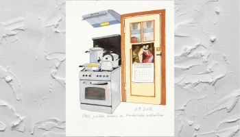 Aijas Jurjānes dokumentālās gleznas aplūkojamas izstādē "Karalienes virtuves"