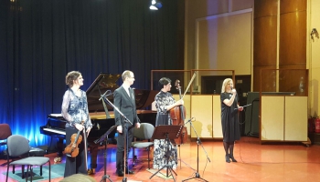 Latvijas Radio 1. studijā - klavieru trio "Opera"