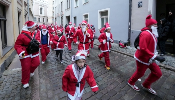 Svētdien norisināsies Ziemassvētku vecīšu skrējiens