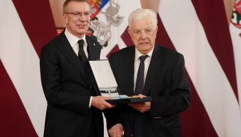 Sveicam Triju Zvaigžņu ordeņa un Atzinības krusta ieguvējus!
