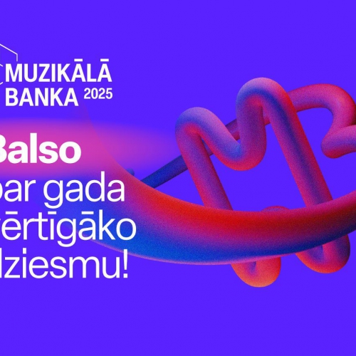 Sācies “Muzikālās bankas 2025” balsojums par gada vērtīgāko dziesmu