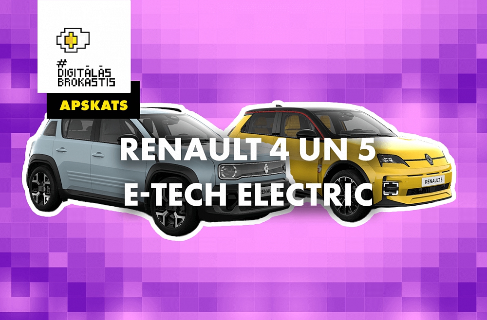 Automašīnu "Renault" 4 un 5 apskats