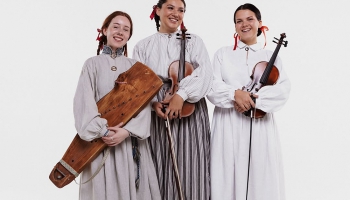 Trio "Bille": folkloru interpretē pasaules mūzikā un folkloras kustībā augušo paaudze