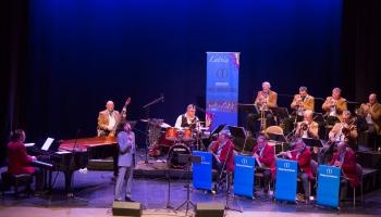 "Mirage Jazz orchestra" 10. jubilejas koncerts Kultūras pilī "Ziemeļblāzma" 18. septembrī