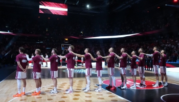 Latvijas izlasei šovakar svarīga spēle pret Portugāles basketbolistiem