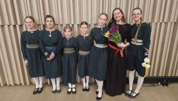 Tiekamies ar XIII Skolu jaunatnes dziesmu un deju svētku dalībniekiem no Rīgas