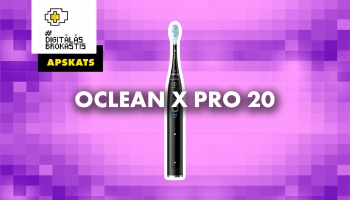 Zobubirstes "Oclean X Pro 20" apskats