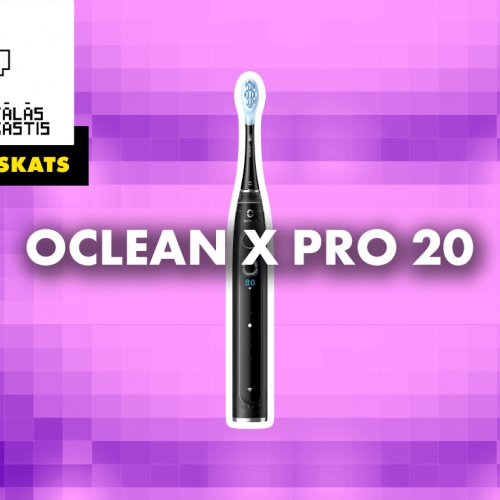Zobubirstes "Oclean X Pro 20" apskats