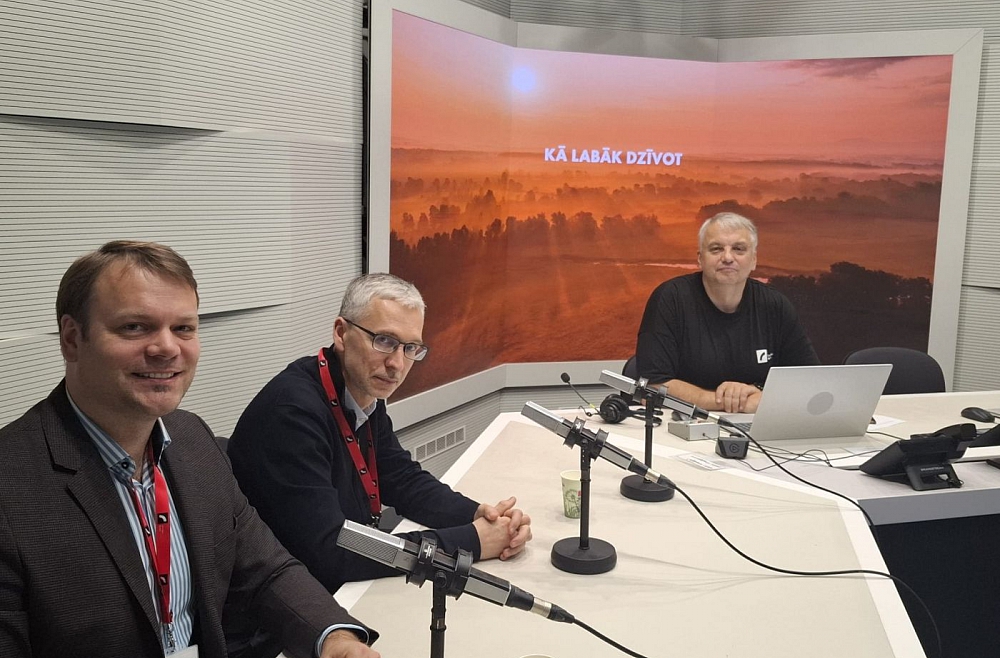 kldz Justs Dimants, Intars Geidāns un Elvis Jansons