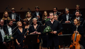 Džemins Hans, Modests Pitrens un Latvijas Nacionālais simfoniskais orķestris Lielajā ģildē