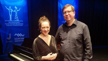 Pianisti Agnese Egliņa un Mārtiņš Zilberts par Belvederes konkursa norisi
