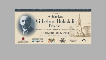 Ar piemiņas pasākumiem Rīgā atzīmē arhitekta Vilhelma Bokslafa 160 gadu jubileju