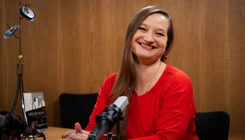 Monopola viešņa Latvijas Radio žurnāliste Mariona Baltkalne