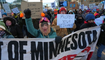 Mineapoles karstais janvāris. Kijiva spītē salam un Putinam