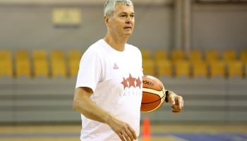 Latvijas vīriešu basketbola izlase sāk gatavoties Eiropas čempionāta finālturnīram
