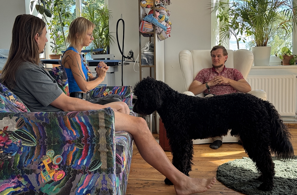 Laima Jurča un Kristaps Koļčs