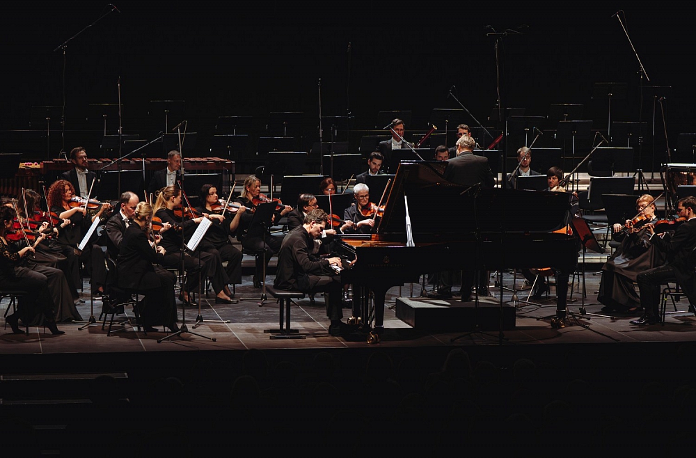 Reinis Zariņš, Latvijas Radio koris, LNSO un Guntis Kuzma Kongresu namā