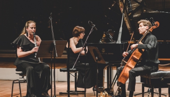 "Trio Fabel" festivālā "Latvijas Jaunās mūzikas dienas 2024"