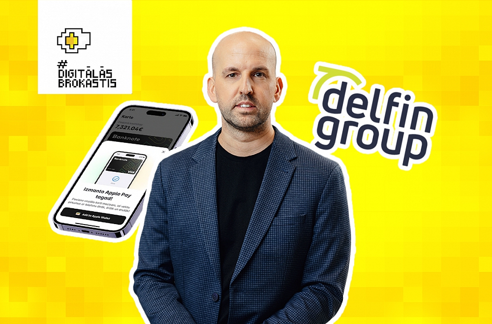 Portretintervijā Didzis Ādmīdiņš – "Delfingroup" valdes priekšsēdētājs