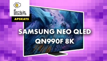 Televizora "Samsung Neo QLED QN900F 8K" apskats