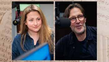 "Mūsu elpa ir lociņš." Intervija ar vijolnieci Elīnu Bukšu un diriģentu Kasparu Putniņu