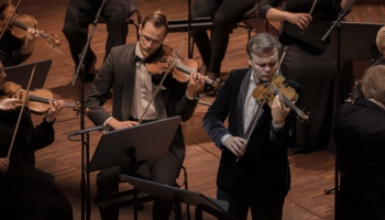 Daniils Bulajevs, LSO un diriģents Andris Veismanis koncertzālē "Lielais dzintars"