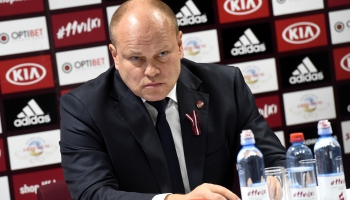 Līdzšinējais Latvijas vīru futbola izlases treneris Pātelainens atkāpies no amata