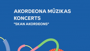 Akordeona mūzikas koncerts "Skan akordeons" tiešraidē no Dailes teātra