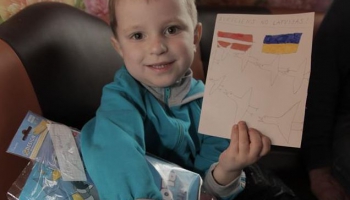 Украинские дети войны в Латвии