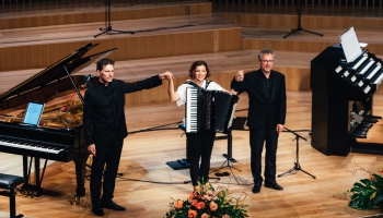 Ksenija Sidorova, Reinis Zariņš un Aigars Reinis koncertzāles "Latvija" jubilejas koncertā