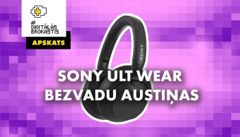 Austiņu "Sony ULT Wear" apskats