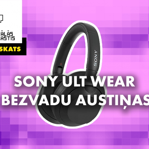 Austiņu "Sony ULT Wear" apskats