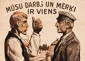 1917. gada maijā Valkā dibināta Latviešu zemnieku savienība