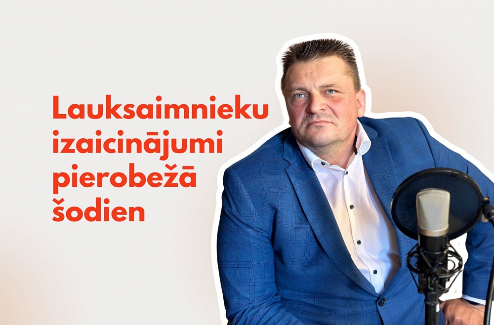 Pīrūbeža lauksaimnīki ceinuos par izdzeivuošonu