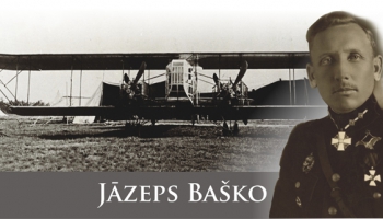 Jāzeps Baško - pilots, kurš baidījās no augstuma