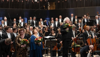 Arnolda Šēnberga "Gurres dziesmas"  Bavārijas Radio simfoniskā orķestra 75. gadadienā