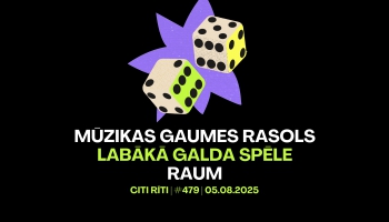 #479 | Mūzikas gaumes rasols, Labākā galda spēle, RAUM
