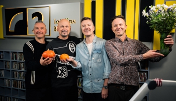 Prāta Vētra pietur Latvijas Radio 2 stacijā