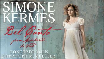 Nakts karalienes ārija un soprāna Simones Kermesas CD "Bel canto"