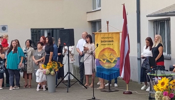 Skolas gadam sākoties, viesojamies Daugavpils Saskaņas pamatskolā