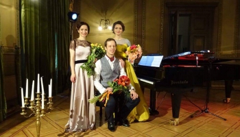 Jolanta Strikaite-Lapiņa, Rihards Millers un Ērika Apeine koncertā "Dzejnieka mīla"