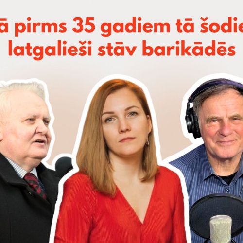 Kai pyrma 35 godu, tai i šudiņ latgalīši stuov barikadēs